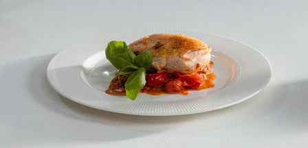 Kuracie prsia s paradajkami a bazalkou podľa Zdeňka Pohlreicha