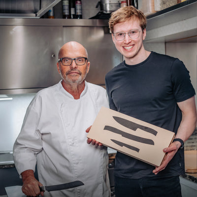 Prvá kolekcia nožov navrhnutá so Zdeňkom Pohlreichom