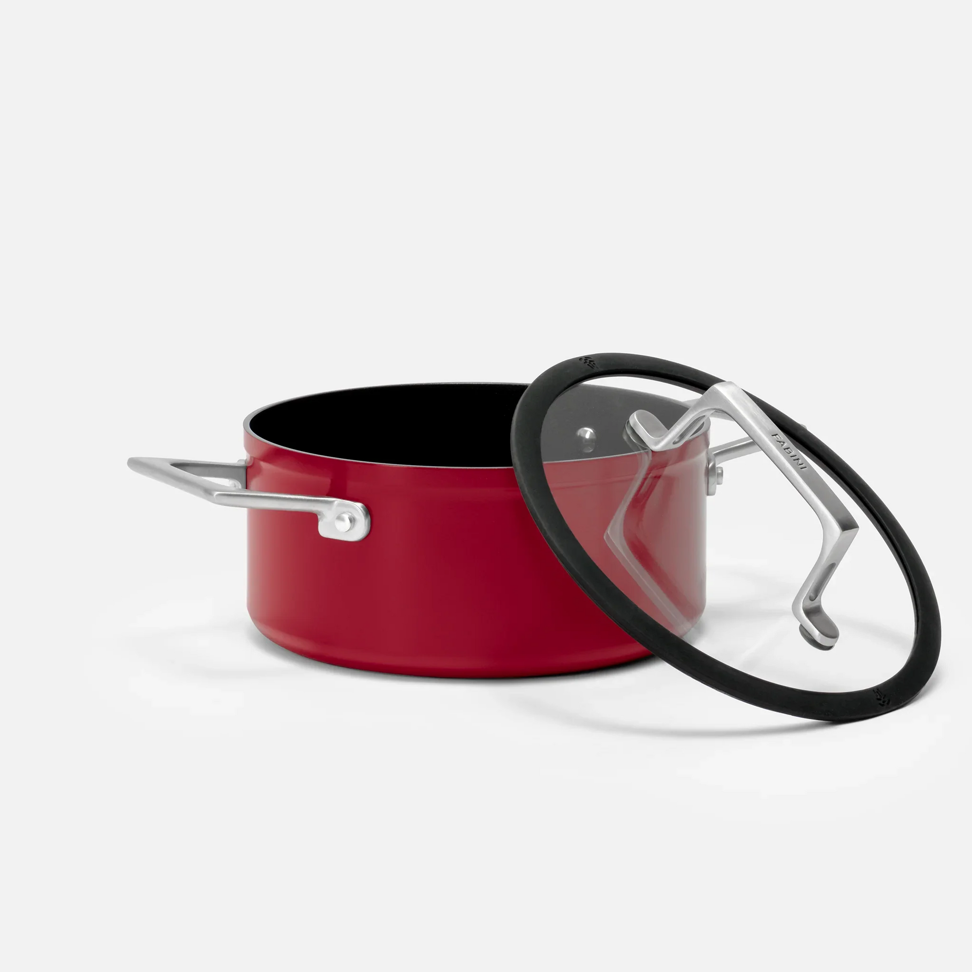 Hrniec Meda 4.0, ø 20 cm (2,4 l) - Nepriľnavý hrniec s keramickým povrchom s pokrievkou, vínový