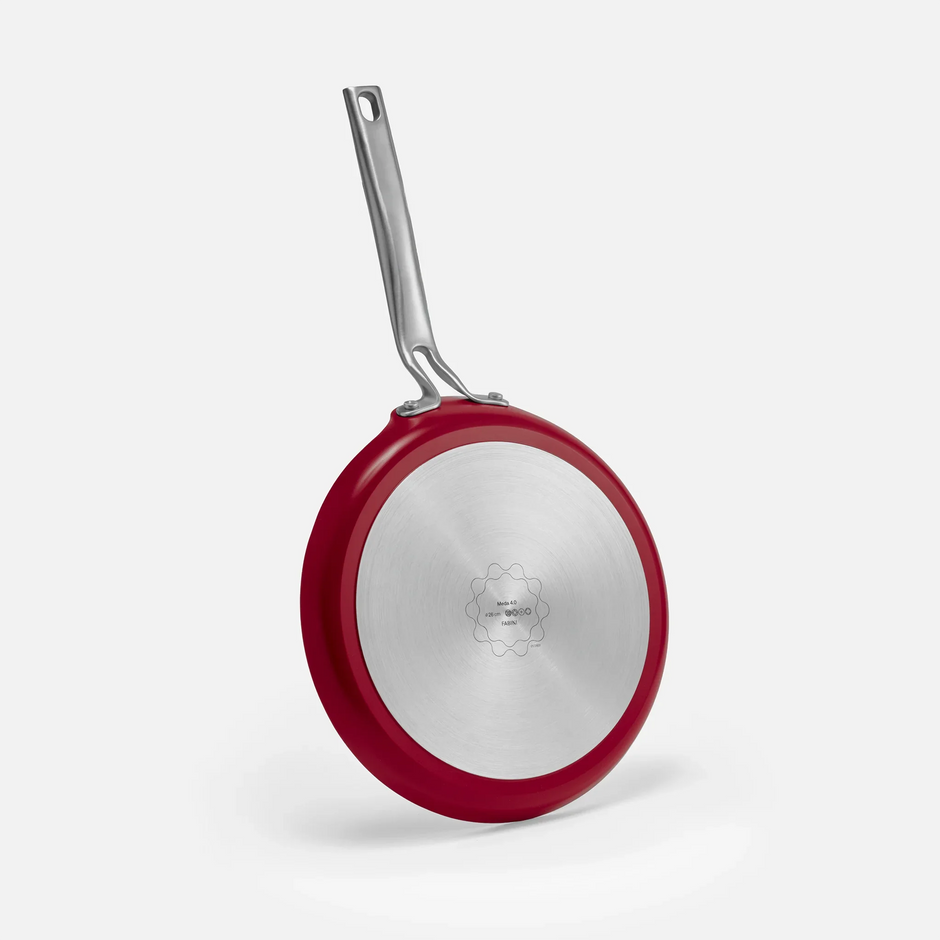 Palacinková panvica Meda 4.0, ø 26 cm - Nepriľnavá panvica s keramickým povrchom bez pokrievky, vínová