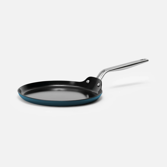 Palacinková panvica Meda 4.0, ø 26 cm - Nepriľnavá panvica s keramickým povrchom bez pokrievky, modrá