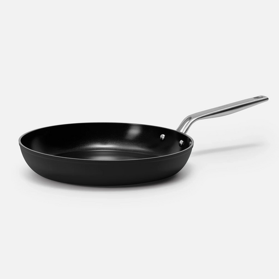 Panvica Meda 4.0, ø 30 cm - Nepriľnavá panvica s keramickým povrchom bez pokrievky, čierna