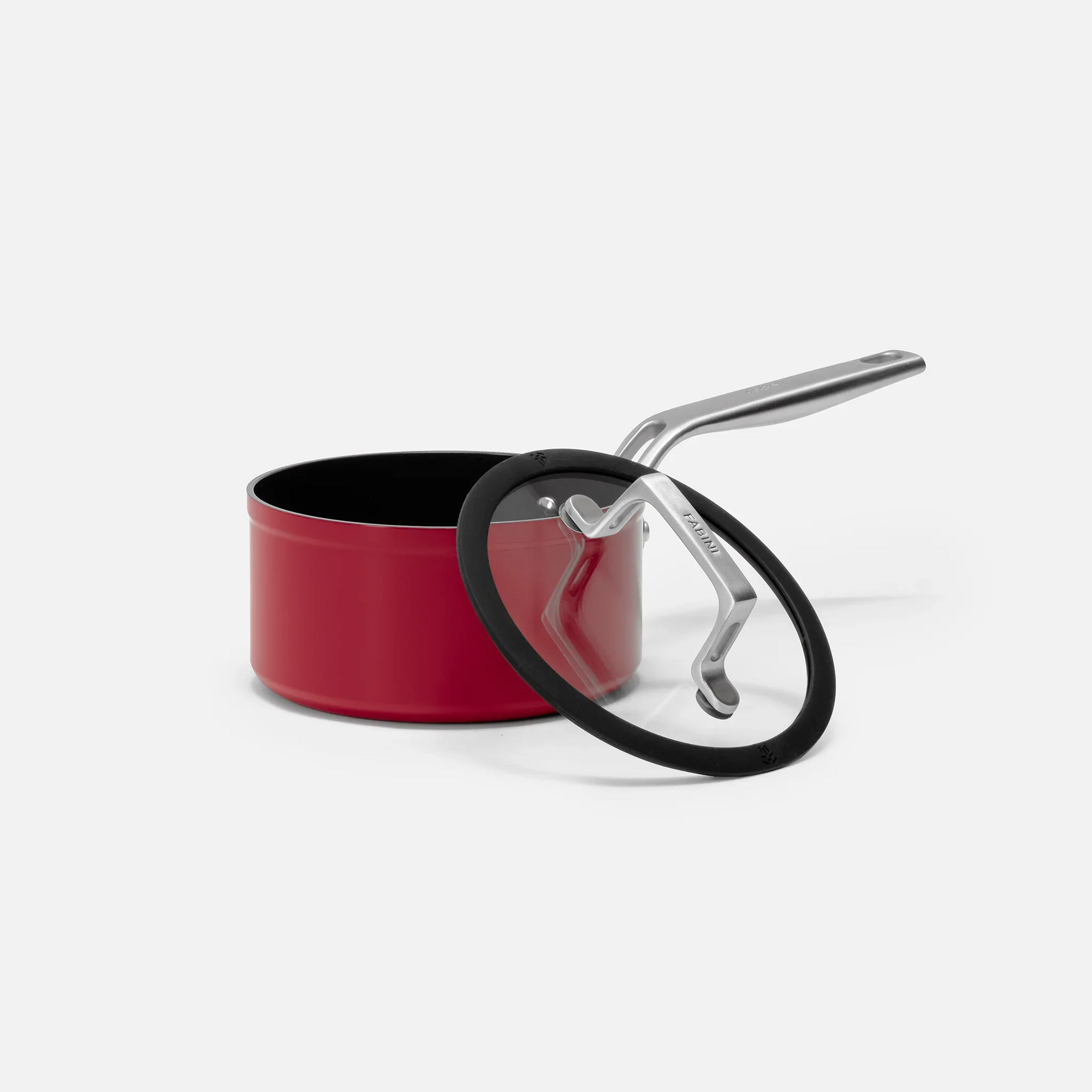 Rajnica Meda 4.0, ø 16 cm (1,3 l) - Nepriľnavá rajnica s keramickým povrchom s pokrievkou, vínová