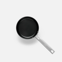 Rajnica Meda 4.0, ø 16 cm (1,3 l) - Nepriľnavá rajnica s keramickým povrchom s pokrievkou, sivá