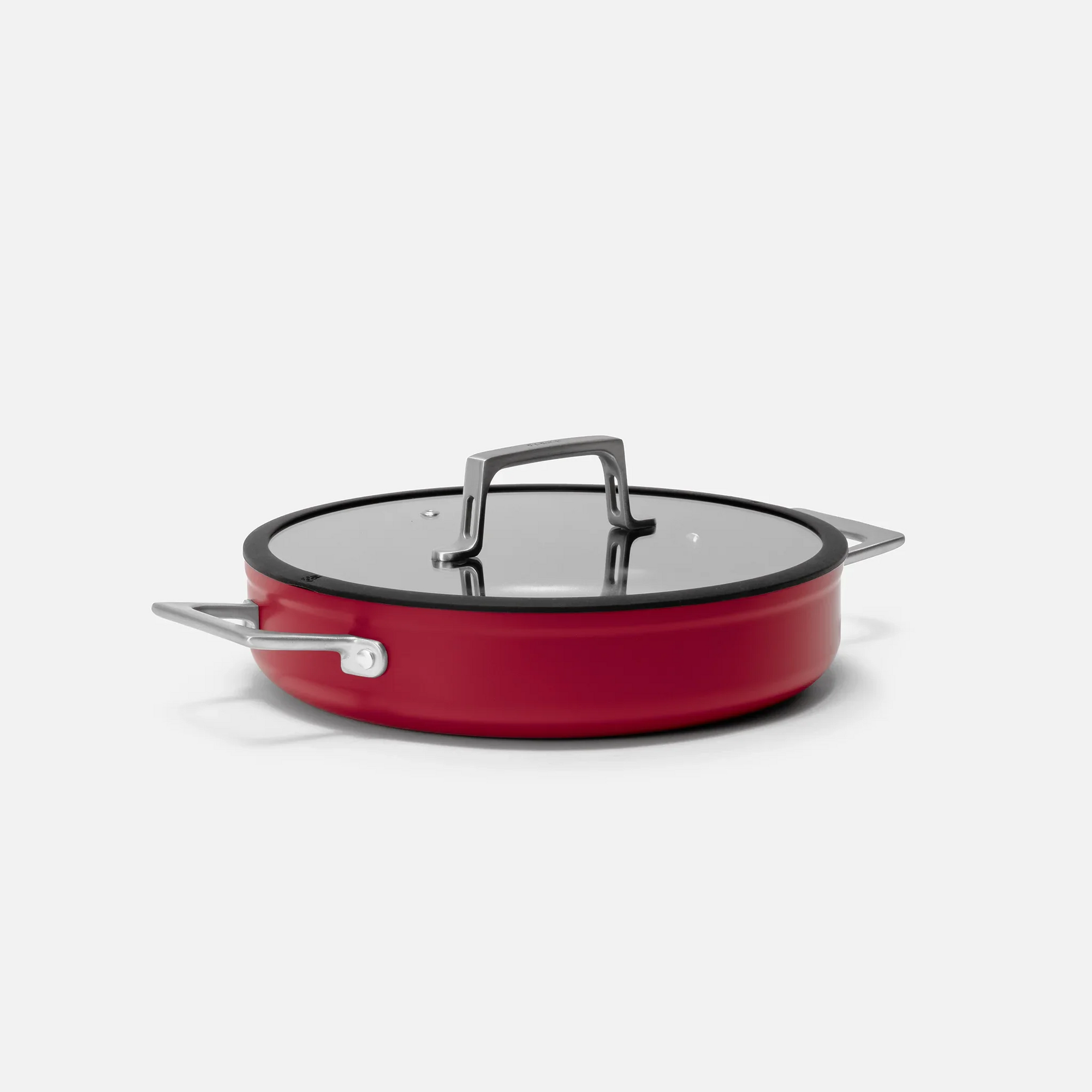 Tegame panvica Meda 4.0, ø 28 cm - Nepriľnavá panvica s keramickým povrchom s pokrievkou, vínová