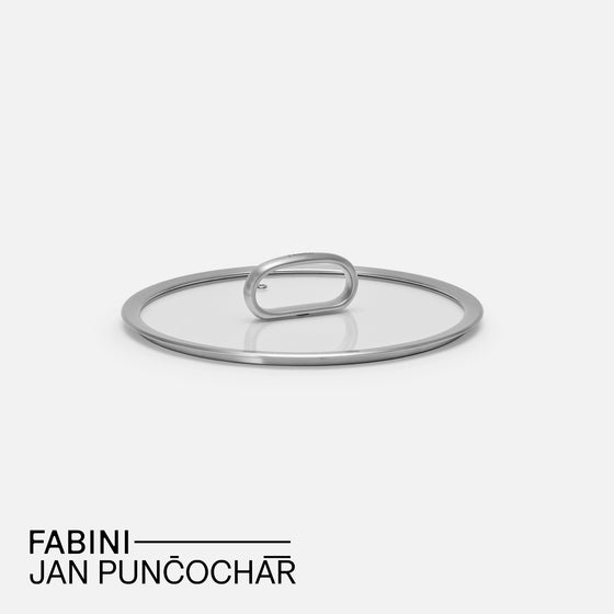 Pokrievka FABINI & Punčochář, ø 26 cm - Sklenená pokrievka