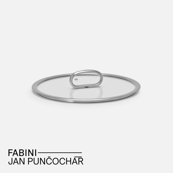 Pokrievka FABINI & Punčochář, ø 28 cm - Sklenená pokrievka