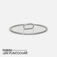 Pokrievka FABINI & Punčochář, ø 30 cm - Sklenená pokrievka