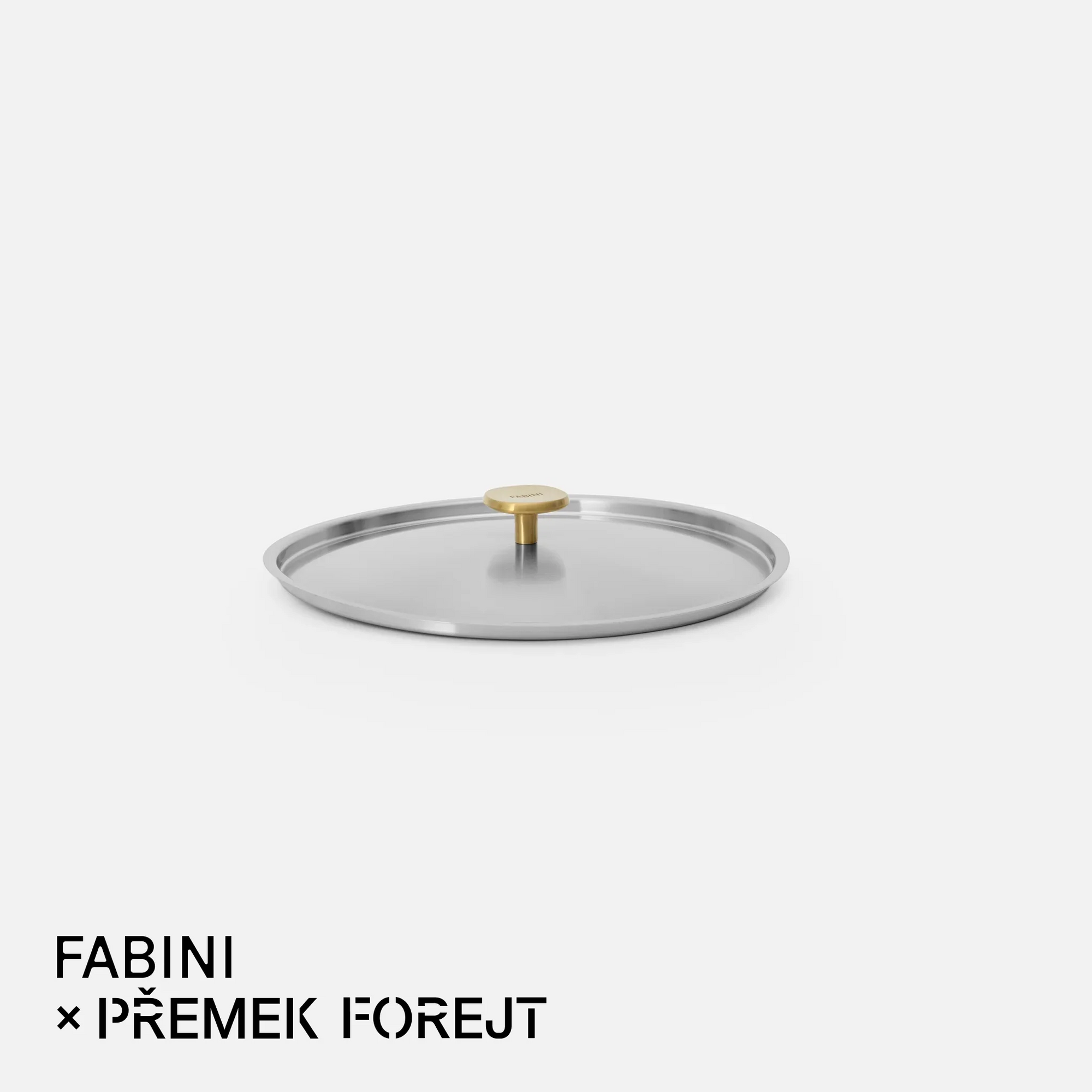 Pokrievka FABINI & Forejt, ø 30 cm - Nerezová beznitová pokrievka