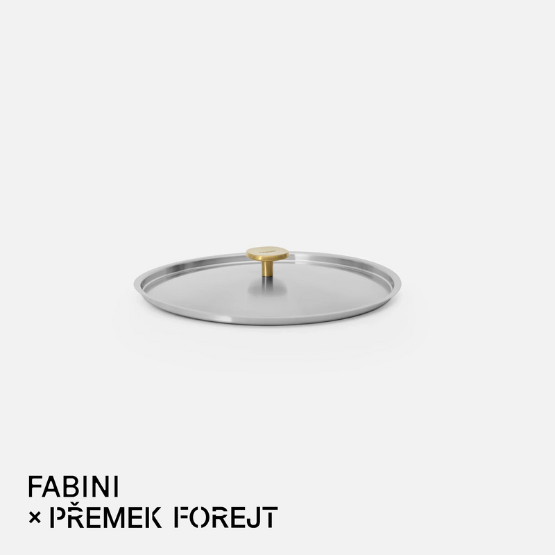Pokrievka FABINI & Forejt, ø 30 cm - Nerezová beznitová pokrievka