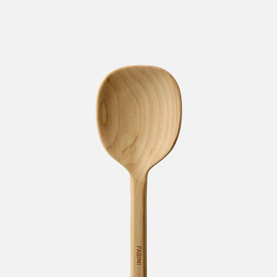 Naberačka na ryžu Arba - Drevená naberačka z javora