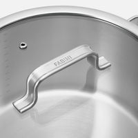 Hrniec Core Standard, ø 20 cm (3,5 l) - Nerezový beznitový hrniec z jednovrstvovej nerezovej ocele s pokrievkou