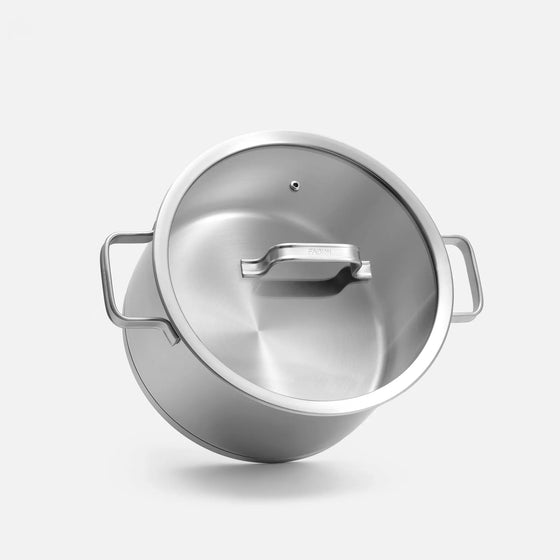 Hrniec Core Standard, ø 26 cm (7 l) - Nerezový beznitový hrniec z jednovrstvovej nerezovej ocele s pokrievkou