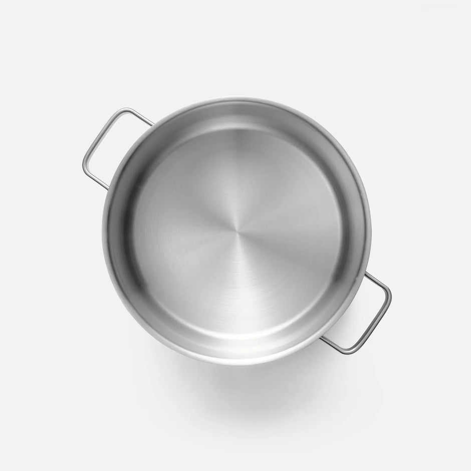 Hrniec Core Standard, Ø 26 cm (7 l) - Nerezový beznitový hrniec z jednovrstvovej nerezovej ocele s pokrievkou