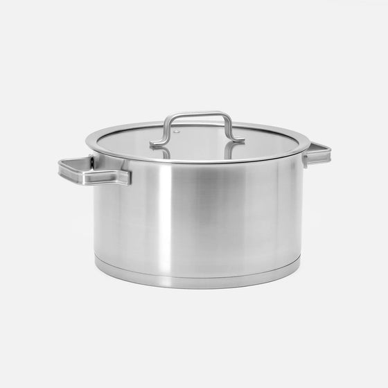 Hrniec Core Standard, ø 26 cm (7 l) - Nerezový beznitový hrniec z jednovrstvovej nerezovej ocele s pokrievkou