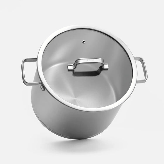 Hrniec Core Standard, ø 28 cm (11 l) - Nerezový beznitový hrniec z jednovrstvovej nerezovej ocele s pokrievkou