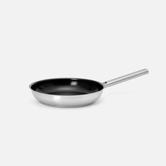 Panvica Core Standard, ø 26 cm - Nepriľnavá nerezová beznitová panvica s keramickým povrchom z jednovrstvovej nerezovej ocele bez pokrievky