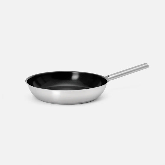 Panvica Core Standard, ø 30 cm - Nepriľnavá nerezová beznitová panvica s keramickým povrchom z jednovrstvovej nerezovej ocele bez pokrievky