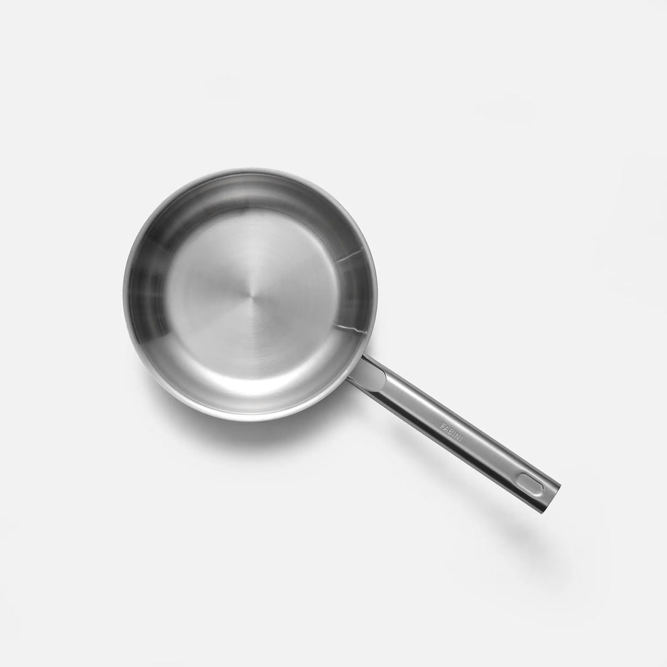 Sada panvíc Core Standard, 2 diely - Nerezové beznitové panvice z jednovrstvovej nerezovej ocele