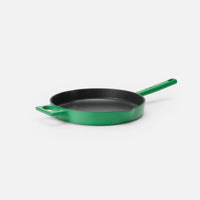 Panvica Mattia 3.0, ø 26 cm - Smaltovaná liatinová panvica, lesklá zelená