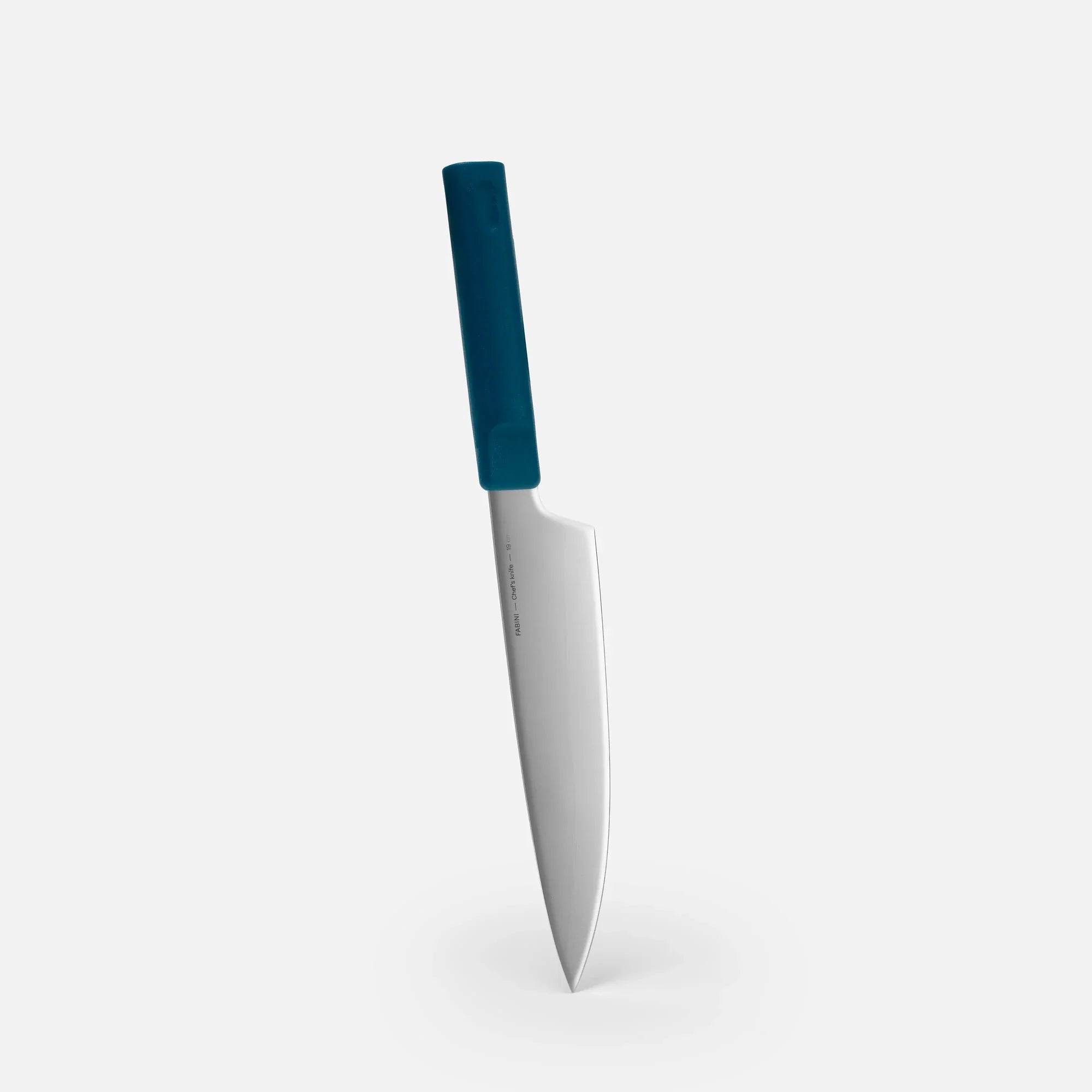 Veľký kuchársky nôž Trino Economy, 19 cm - Nôž z nemeckej ocele, modrý