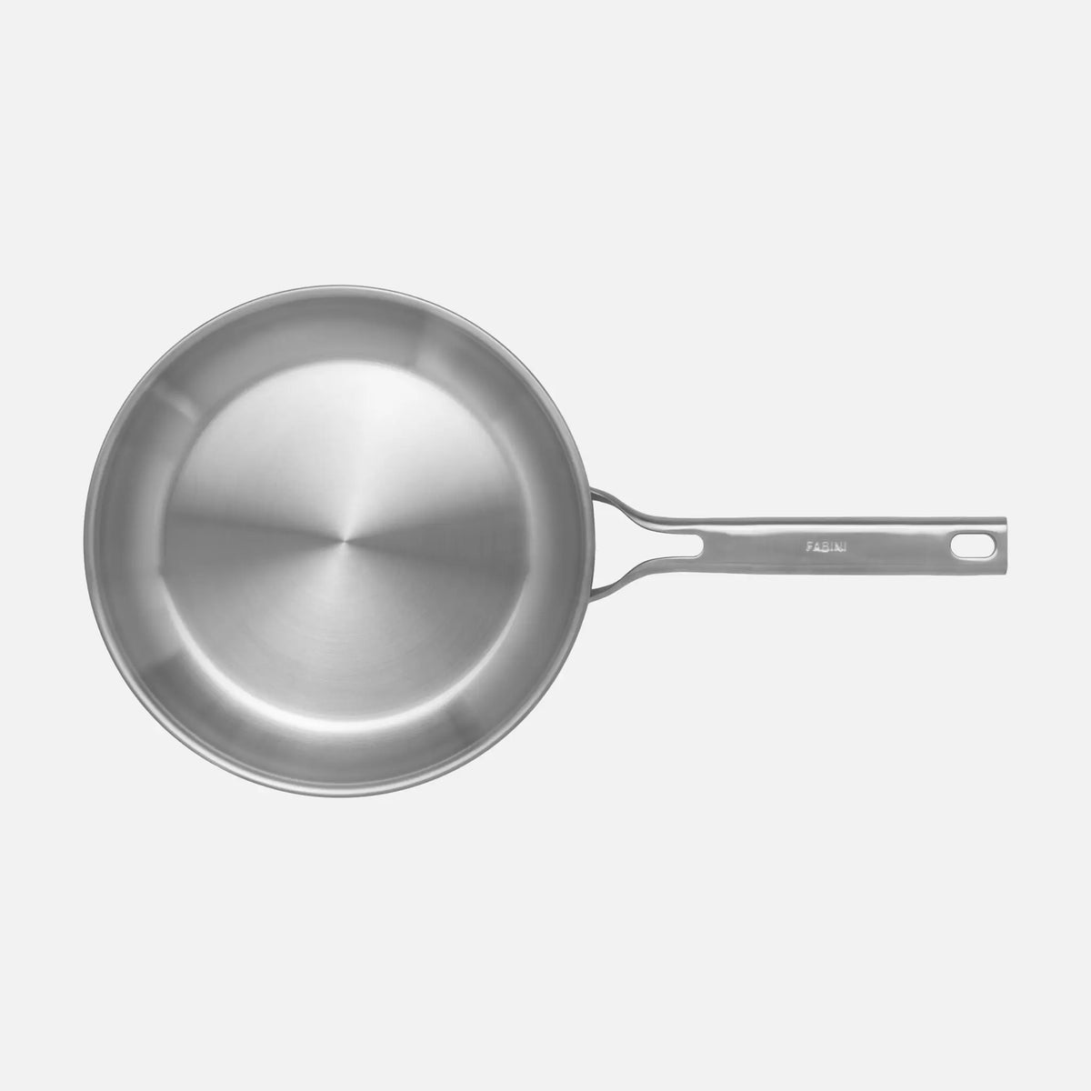 Panvica FABINI & Chili Ta, ø 26 cm - Nerezová beznitová panvica z viacvrstvovej nerezovej ocele bez pokrievky