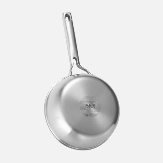 Kónická rajnica FABINI & Pohlreich, ø 20 cm (1,5 l) - Nerezový rajnica z päťvrstvovej nerezovej ocele s pokrievkou