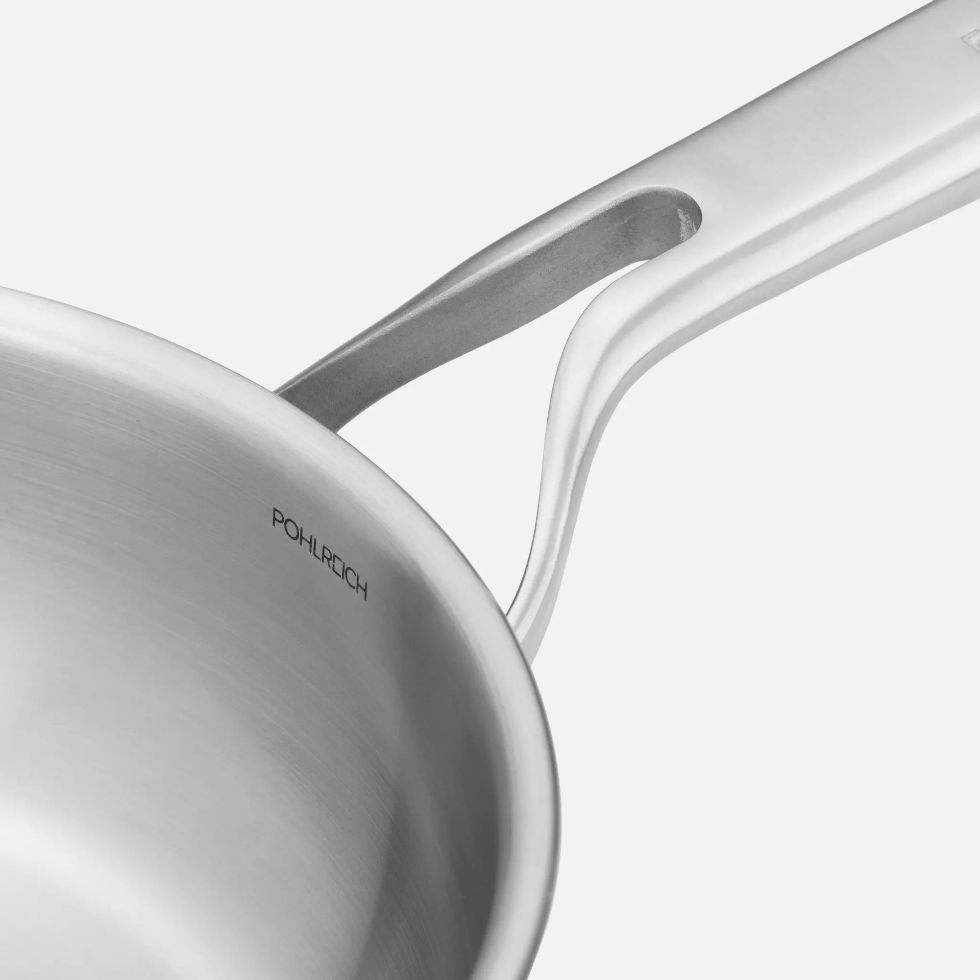 Kónická rajnica FABINI & Pohlreich, ø 20 cm (1,5 l) - Nerezový rajnica z päťvrstvovej nerezovej ocele s pokrievkou