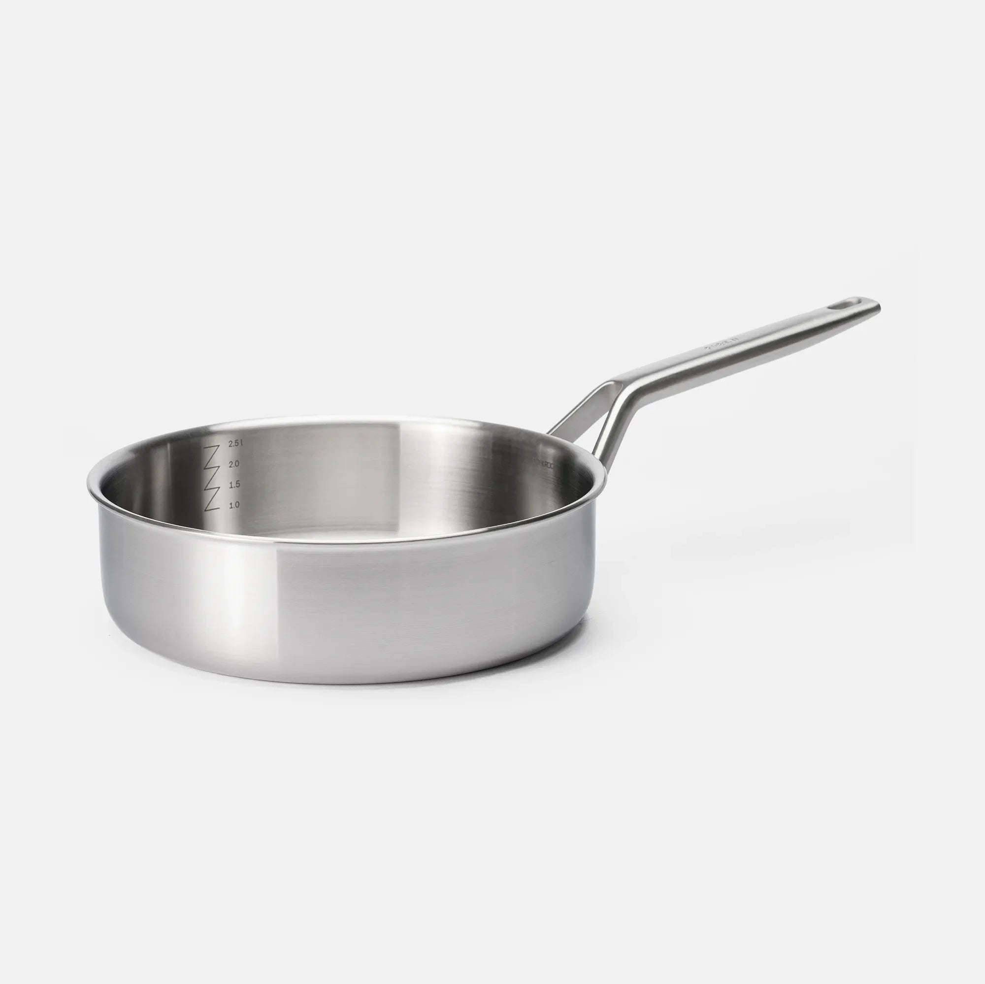 Hlboká panvica FABINI & Pohlreich 2.0, ø 24 cm (2,5 l) - Nerezová beznitová hlboká panvica z viacvrstvovej nerezovej ocele s pokrievkou