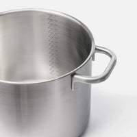 Hrniec FABINI & Pohlreich 2.0, ø 24 cm (8 l) - Nerezový beznitový hrniec z viacvrstvovej nerezovej ocele s pokrievkou