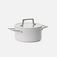 Hrniec Meda 5.0 Pro, ø 20 cm (2,6 l) - Nepriľnavý hrniec s keramickým povrchom s pokrievkou, svetlosivý