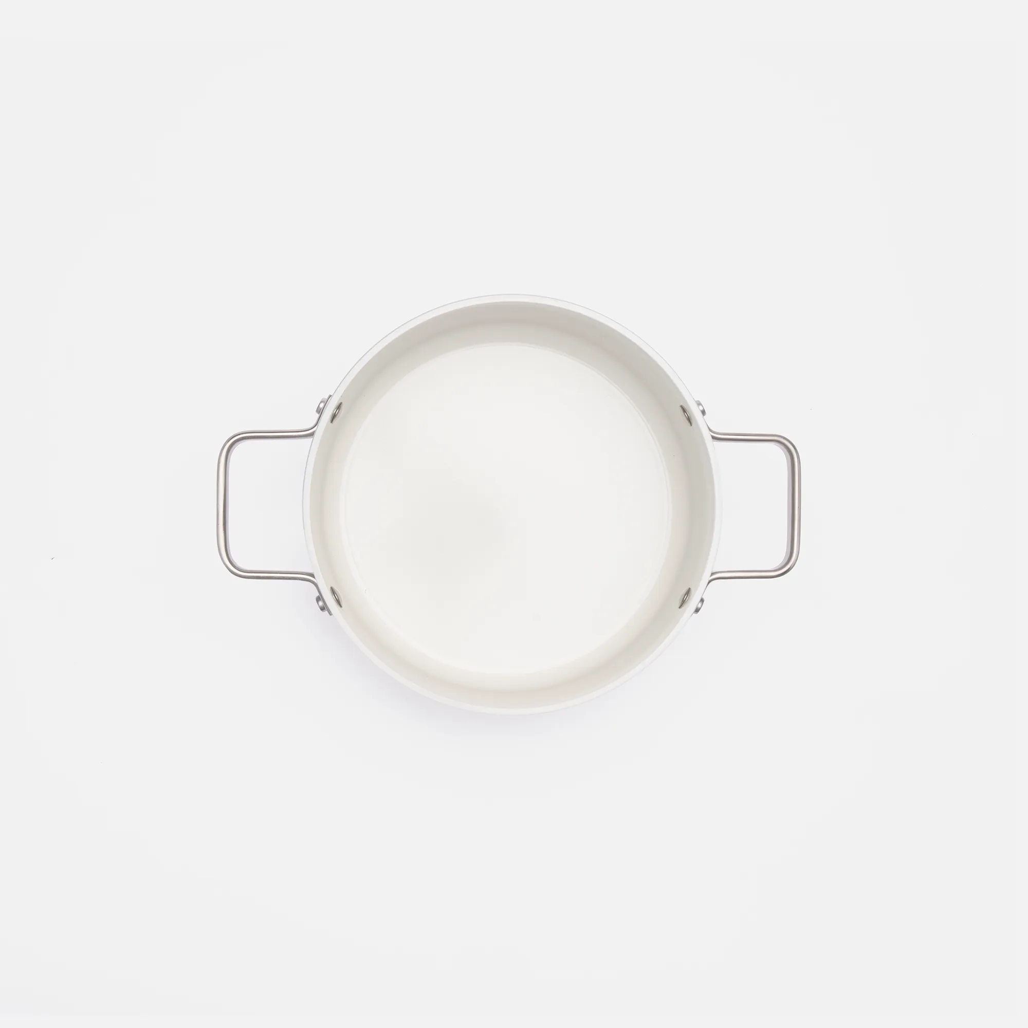 Hrniec Meda 5.0 Standard, ø 20 cm (2,6 l) - Nepriľnavý hrniec s keramickým povrchom s pokrievkou, krémový