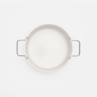Kastról Meda 5.0 Standard, ø 24 cm (5,4 l) - Nepriľnavý kastról s keramickým povrchom s pokrievkou, krémový