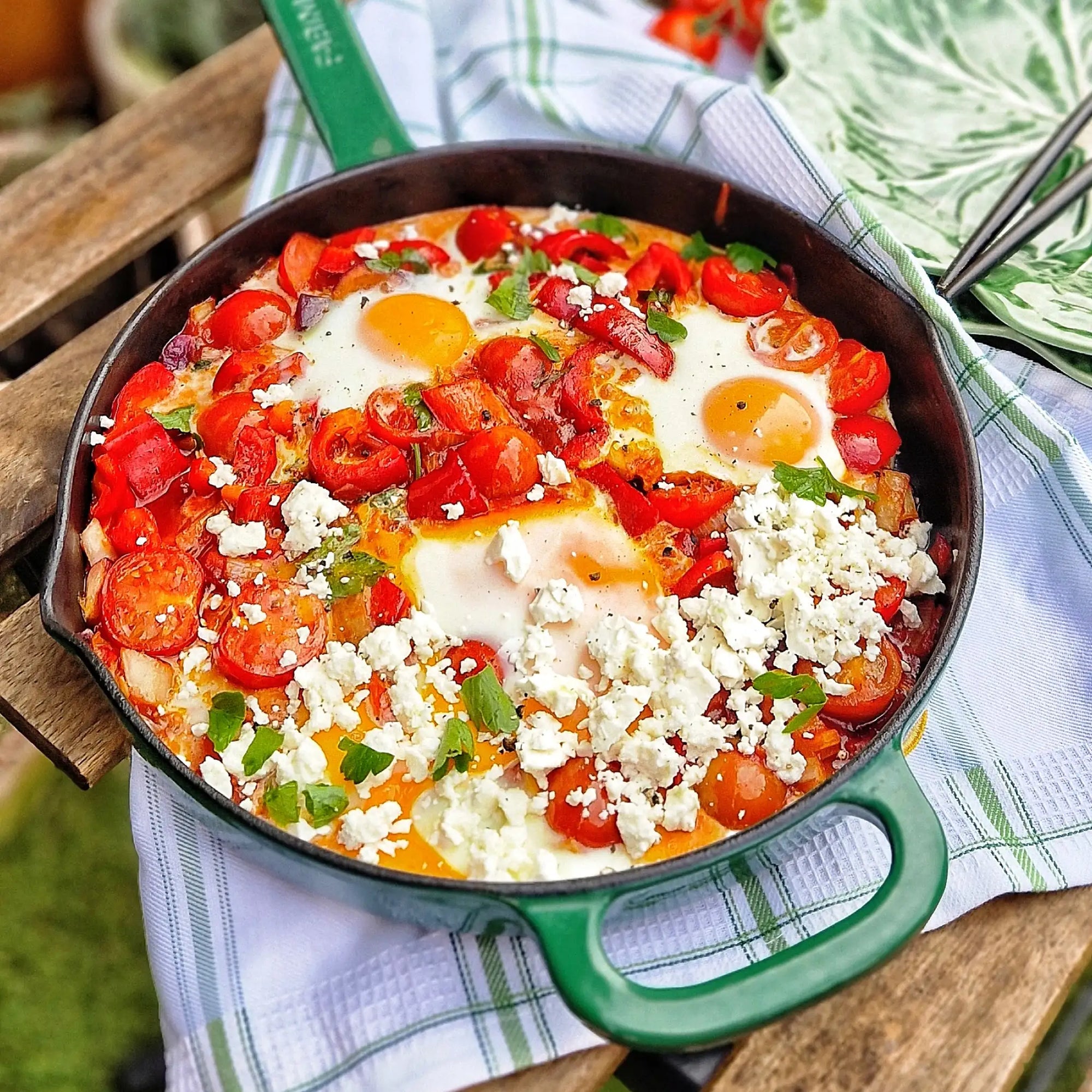 Panvica Mattia 2.0, ø 26 cm - Smaltovaná liatinová panvica bez pokrievky, zelená