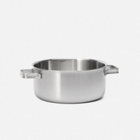 Kastról Lucca 4.0 Standard, ø 24 cm (5,5 l) - Nerezový beznitový kastról z viacvrstvovej nerezovej ocele s pokrievkou