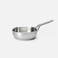 Kónická rajnica FABINI & Pohlreich 2.0, ø 20 cm (1,5 l) - Nerezová beznitová rajnica z viacvrstvovej nerezovej ocele s pokrievkou