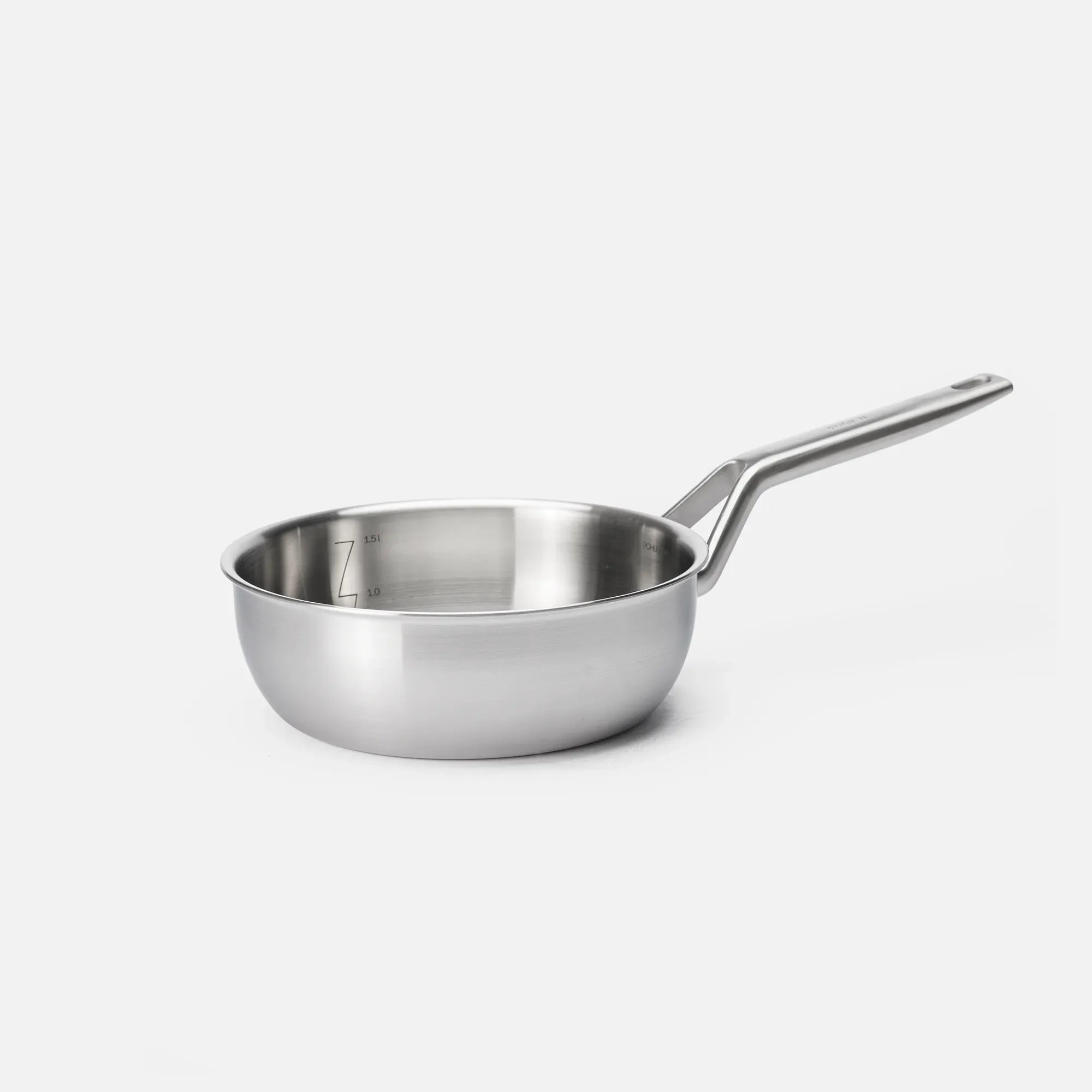 Kónická rajnica FABINI & Pohlreich 2.0, ø 20 cm (1,5 l) - Nerezová beznitová rajnica z viacvrstvovej nerezovej ocele s pokrievkou
