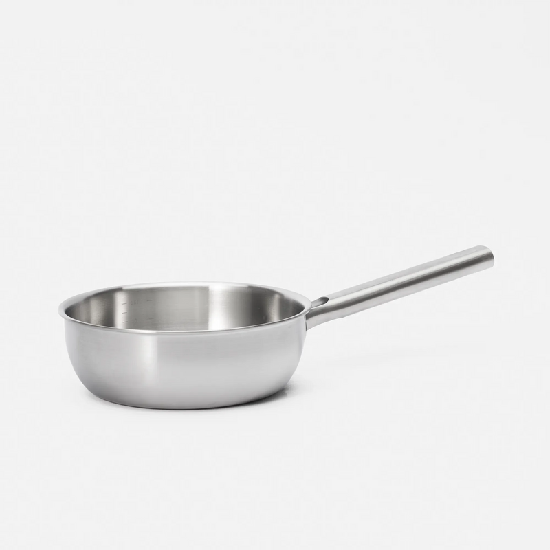 Kónická rajnica Lucca 4.0 Standard, ø 20 cm (1,5 l) - Nerezová beznitová rajnica z viacvrstvovej nerezovej ocele s pokrievkou