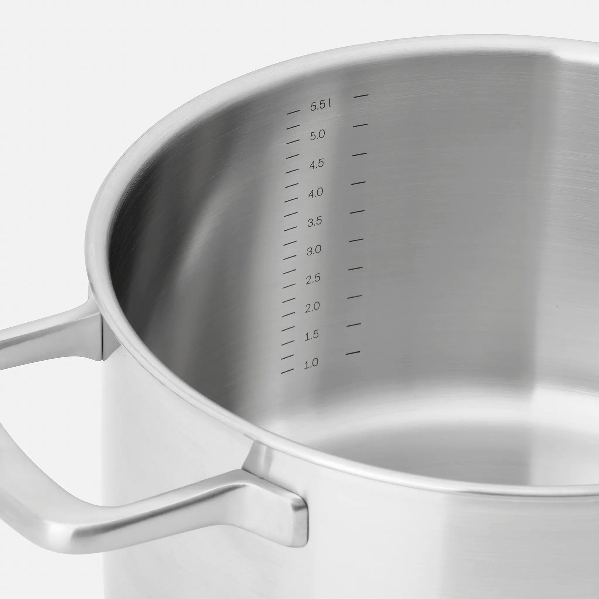 Kastról Lucca 3.0, ø 24 cm (5,5 l) - Nerezový beznitový kastról z viacvrstvovej nerezovej ocele s pokrievkou