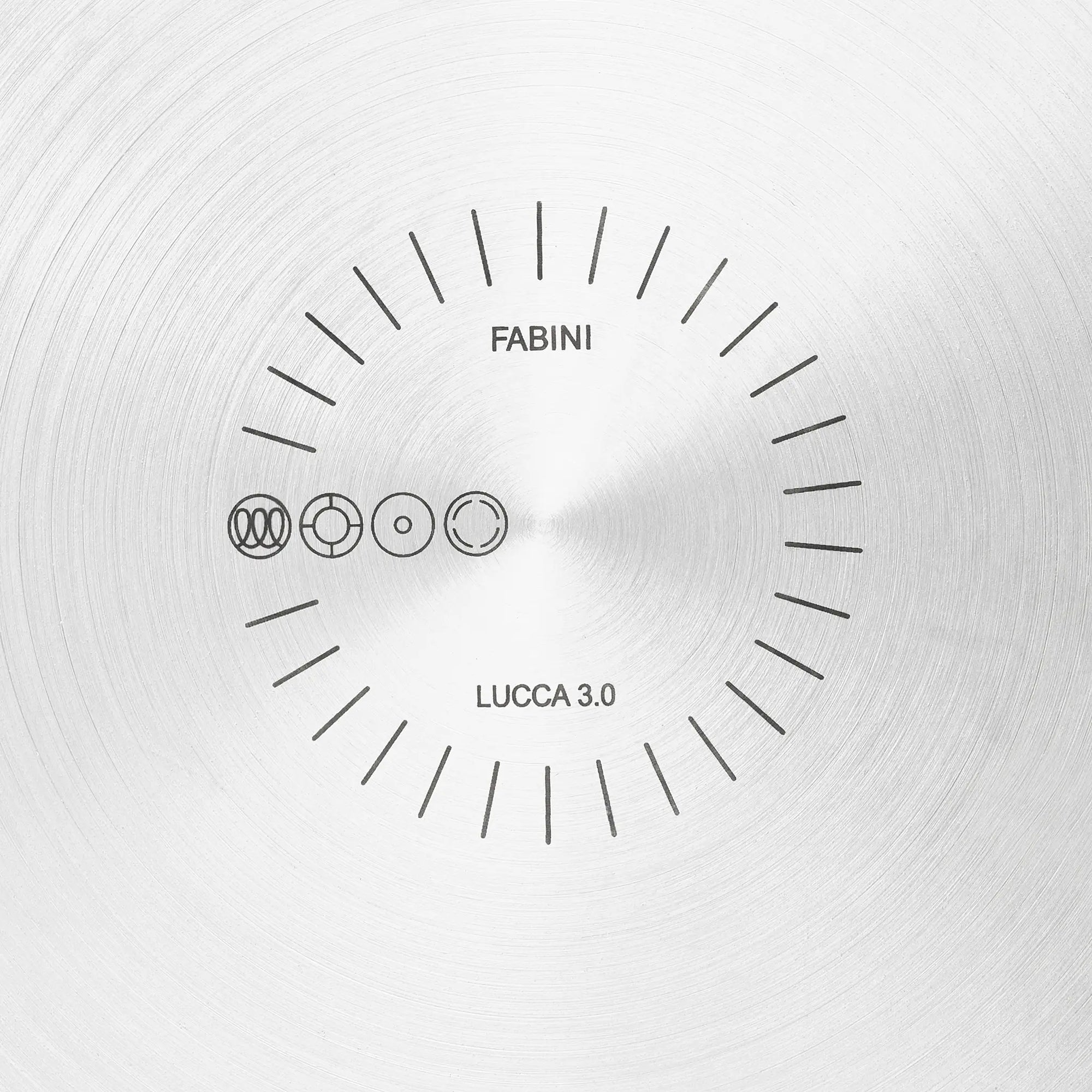 Kastról Lucca 3.0, ø 24 cm (5,5 l) - Nerezový beznitový kastról z viacvrstvovej nerezovej ocele s pokrievkou