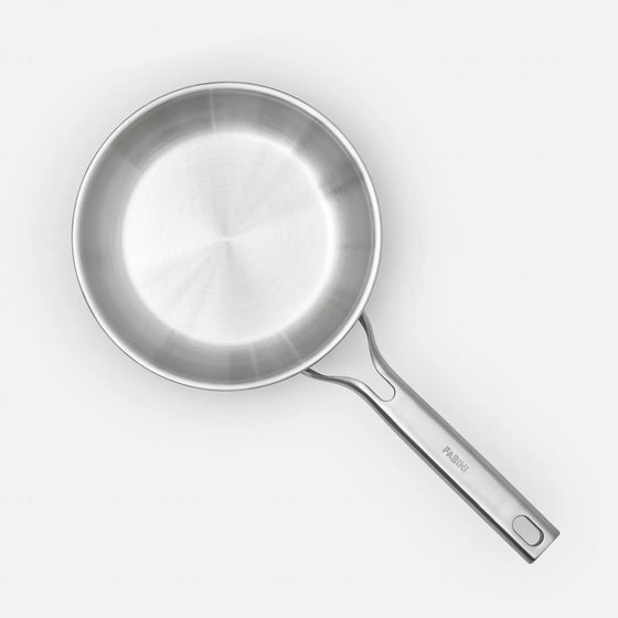 Panvica Lucca 3.0, ø 20 cm - Nerezová beznitová panvica z viacvrstvovej nerezovej ocele bez pokrievky