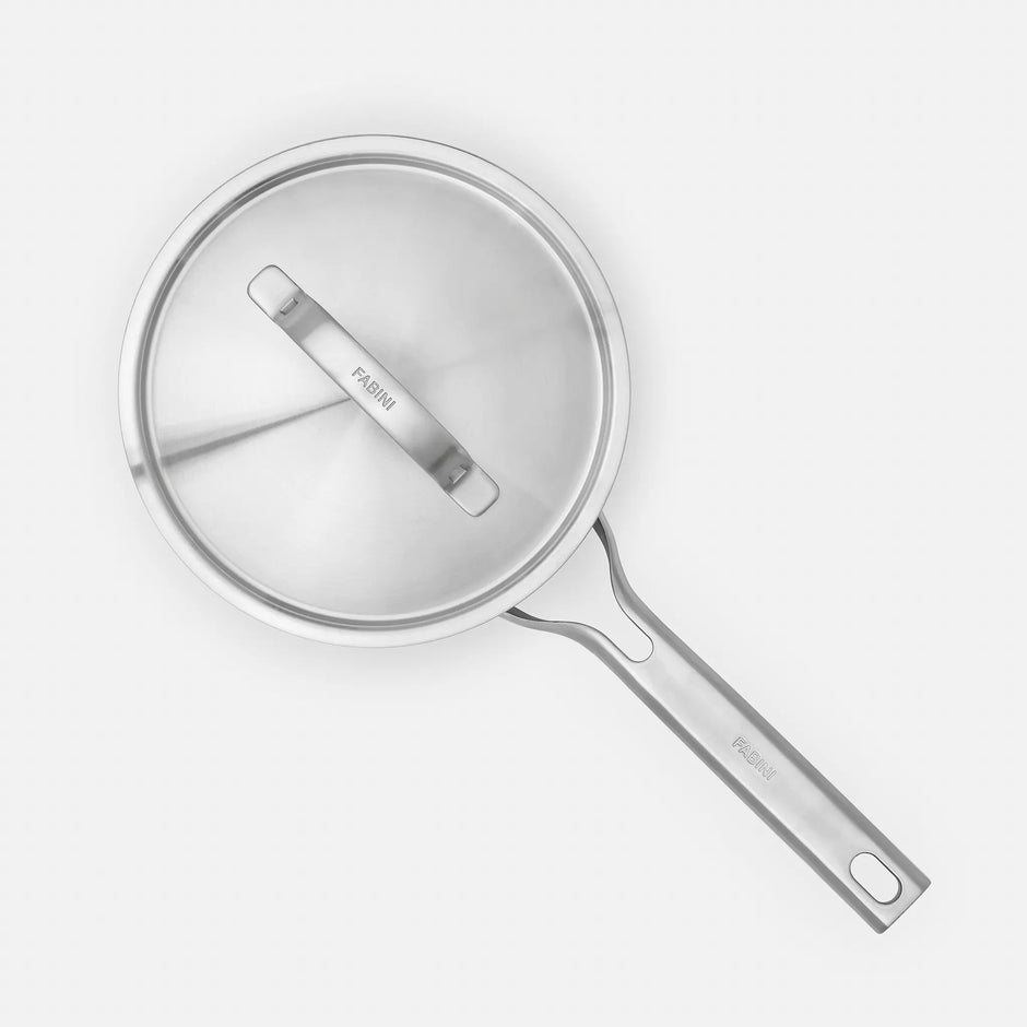 Kónická rajnica Lucca 3.0, ø 20 cm (1,5 l) - Nerezová beznitová rajnica z viacvrstvovej nerezovej ocele s pokrievkou