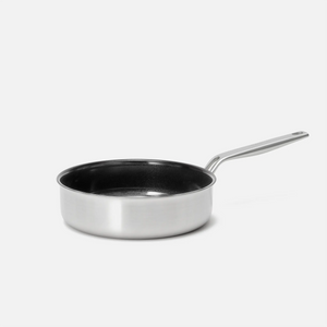 Hlboká panvica Lucca 4.0 Pro, ø 24 cm (2,5 l) - Nepriľnavá nerezová beznitová panvica z viacvrstvovej nerezovej ocele s keramickým povrchom s pokrievkou