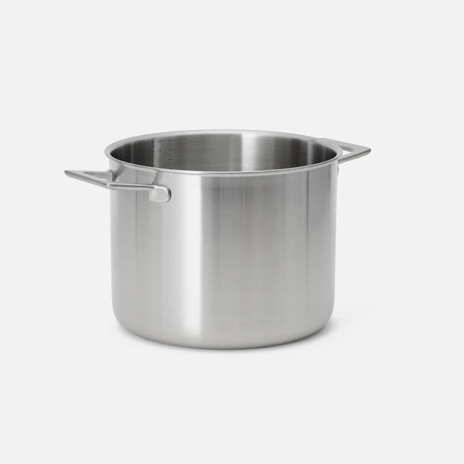 Hrniec Lucca 4.0 Pro, ø 24 cm (8 l) - Nerezový beznitový hrniec z viacvrstvovej nerezovej ocele s pokrievkou