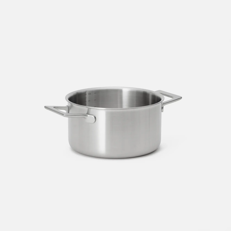 Hrniec Lucca 4.0 Pro, ø 20 cm (3 l) - Nerezový beznitový hrniec z viacvrstvovej nerezovej ocele s pokrievkou