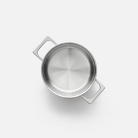 Hrniec Lucca 4.0 Pro, ø 20 cm (3 l) - Nerezový beznitový hrniec z viacvrstvovej nerezovej ocele s pokrievkou