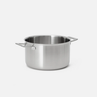 Kastról Lucca 4.0 Pro, ø 24 cm (5,5 l) - Nerezový beznitový kastról z viacvrstvovej nerezovej ocele s pokrievkou
