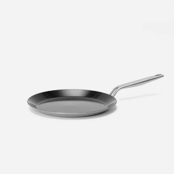 Palacinková panvica Lucca 4.0 Pro, ø 28 cm - Nepriľnavá nerezová beznitová panvica z viacvrstvovej nerezovej ocele s keramickým povrchom bez pokrievky