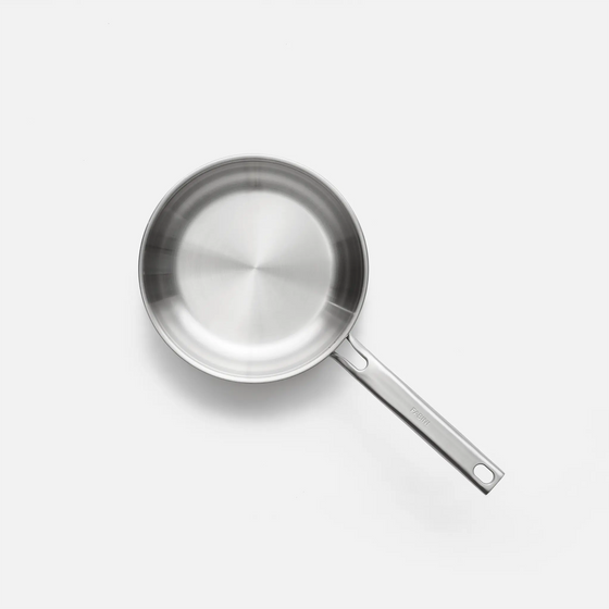 Panvica Lucca 4.0 Pro, ø 20 cm - Nerezová beznitová panvica z viacvrstvovej nerezovej ocele bez pokrievky