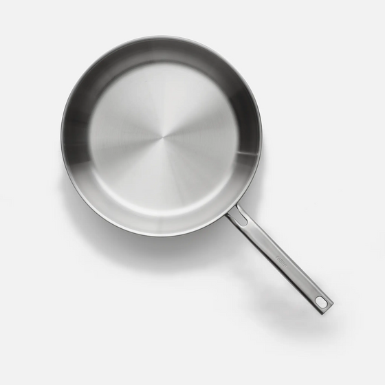 Panvica Lucca 4.0 Pro, ø 30 cm - Nerezová beznitová panvica z viacvrstvovej nerezovej ocele bez pokrievky